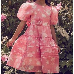 Laura Ashley organza Floral Dress